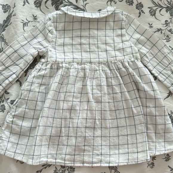 Dress, long sleeve, collar, Natalys (French creation), 6-9m (71cm) - Picture 4 of 5